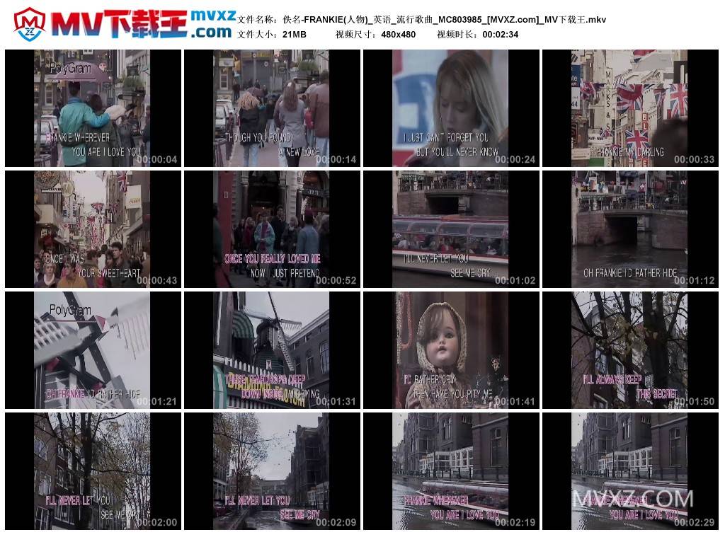 佚名-FRANKIE(人物)_英语_流行歌曲_MC803985